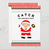 Girls Softball Weihnachten (Vorne/Hinten)