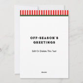 Girls Softball Weihnachten (Rückseite)