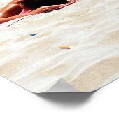 Girls Sonnenbadeposter/Print Poster (Ecke)