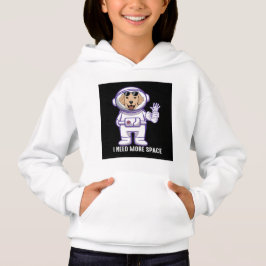 Girls Space dog Hoodies & Sweatshirts