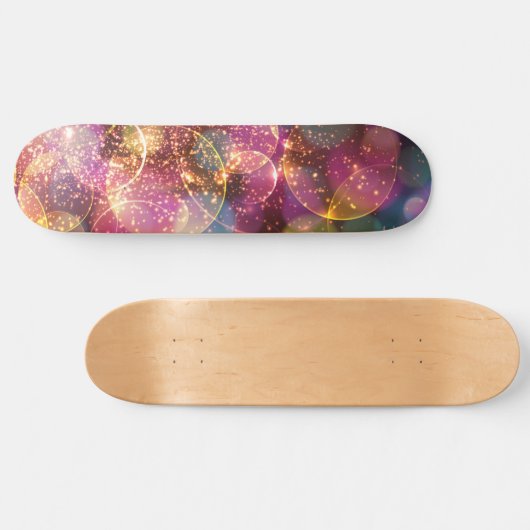 Girls Sparkle Bubble Skateboard (Horizontal)