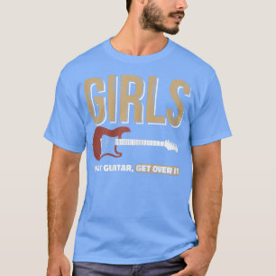 Girls spielen Gitarre für Gitarre spielen Girl T-Shirt