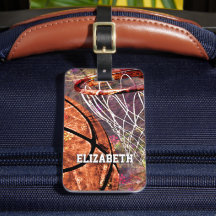 Girls Sports Basketball lila rosa ihren Namen