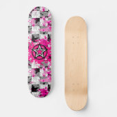 Girls Star Skateboard (Vorderseite)