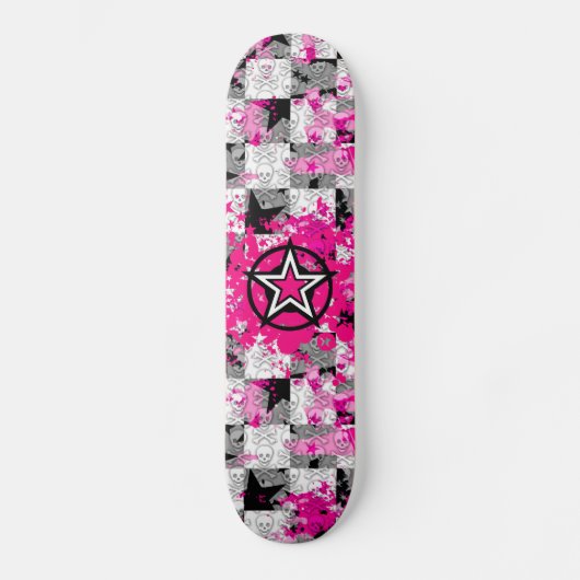 Girls Star Skateboard (Vorderseite)