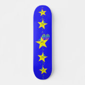 Girl's Stars Nummer 10 Skateboard (Vorne)
