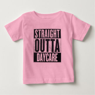 Girl's Straight Outta Daycare Funny T-Shirt