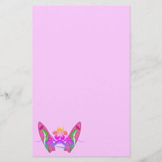 Girls Surfboard Stationery Briefpapier