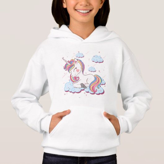 Girl's Sweatshirt hoodie (Vorderseite)