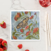 Girls Sweet Butterfly Birthday Napkins Serviette (Beispiel)
