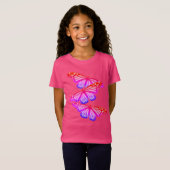 Girls T-Shirt Neon Monarchi (Vorne ganz)