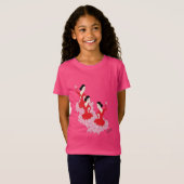 Girl's T - Shirt : Spanischer Tänzer (Vorne ganz)