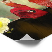 Girls tanzen Flamenco Bühne Pinacoteca comunale Poster (Ecke)