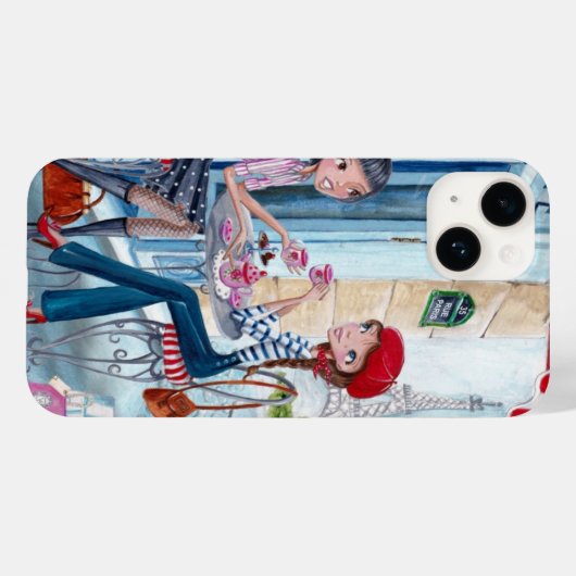 Girls-Tee | Fall iPhone 7 Case-Mate iPhone Hülle (Rückseite (Horizontal))