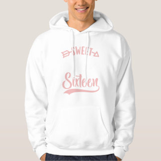 Girls Teen Niedlich 16 . Geburtstag Sweet 16 Gebur Hoodie