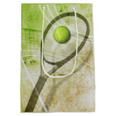 Girls-Tennis Mittlere Geschenktüte (Rückseite)