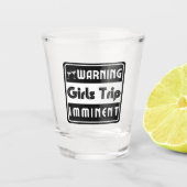 Girls Tour Girls Night Weekend Schwestern Urlaub Schnapsglas (Vorderseite)
