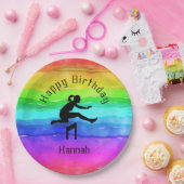 Girls Track & Field Rainbow Teller (Party)