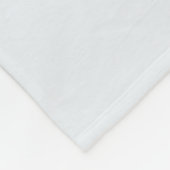 Girls Trendy und Modern Rainbow Llama Alpaca Fleecedecke (Ecke)