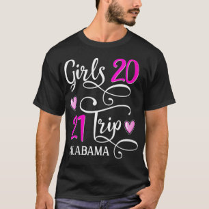 Girls Trip 2021 Alabama Vacation Beach Grou T-Shirt