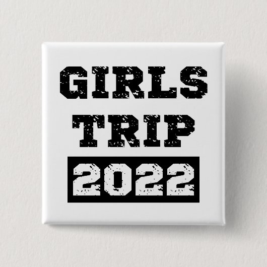 Girls Trip 2022 Girls Weekend Stadtrundgang Button (Vorderseite)