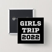 Girls Trip 2022 Girls Weekend Stadtrundgang Button (Vorne & Hinten)