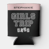 Girls Trip 2022 Girls Weekend Urlaub Abenteuer Dosenkühler (Vorderseite)