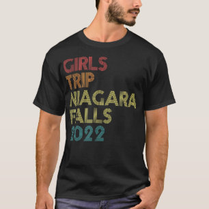 Girls Trip 2022 Niagara Falls Vacation Matching VI T-Shirt