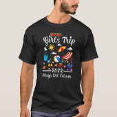 Girls Trip 2022 Urlaub Mexiko Playa del Carmen B T-Shirt (Vorderseite)