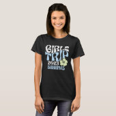 Girls Trip 2023 Bahamas Beach Destination Retro Gr T-Shirt (Vorne ganz)