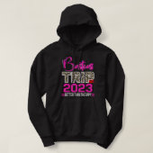 Girls Trip 2023 Better Than Therapy of Besties Squ Hoodie (Design vorne)