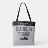 Girls Trip 2023 Girls Weekend Vacation Custom Tasche (Rückseite)