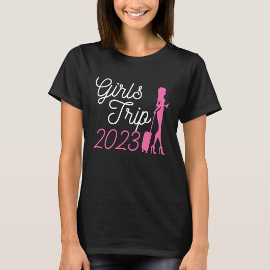 Girls Trip 2023 Weekend T-Shirt (Vorderseite)