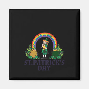 Girls Trip 2024 St. Patrick's Day Sticker Magnet