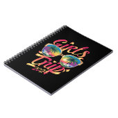Girls Trip 2024 Summer Beach Vacation 2024 Notizblock (Linke Seite)