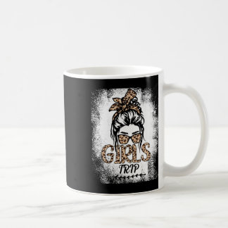 Girls Trip 2025 Messy Bun Leopard Bester Freund Ma Kaffeetasse