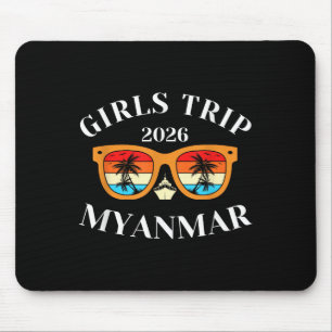 Girls Trip 2026 Myanmar Spring Break 2026 Cruise V Mousepad