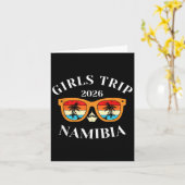 Girls Trip 2026 Namibia Spring Break 2026 Cruise V Karte (Gelbe Blume)