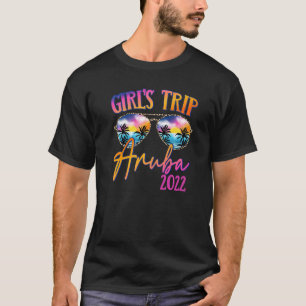 Girls Trip Aruba 2022 Sonnenbrille Sommermatching T-Shirt