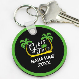 Girls Trip Bahamas Urlaub Karibik Insel Schlüsselanhänger