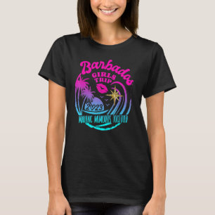 Girls Trip Barbados 2023 für Frauen Wochenende Geb T-Shirt