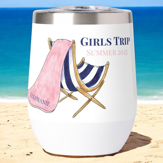 Girls' Trip Beach Chair Personalisiert