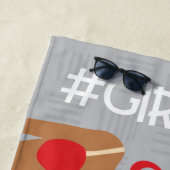 Girls Trip Beach Handtuch (Beispiel)