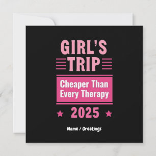 Girls Trip billiger als eine Therapy-Spaß-Reise Einladung