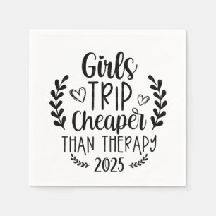 Girls Trip billiger als Therapie 2025 Serviette