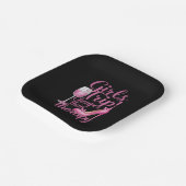 Girls Trip billiger als Therapiewochenende Party Pappteller (Gewinkelt)