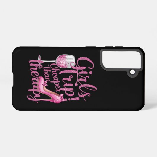 Girls Trip billiger als Therapiewochenende Party Samsung Galaxy Hülle (Rückseite (Horizontal))