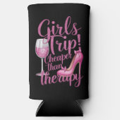 Girls Trip billiger als Therapiewochenende Party Selters Dosenkühler (Vorderseite)