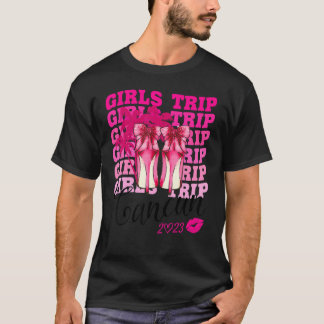 Girls Trip Cancun 2023 Urlaub für Frauen Wochenend T-Shirt