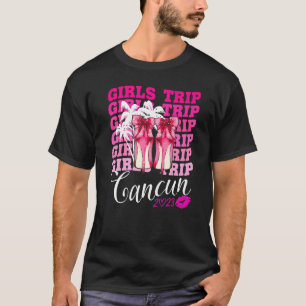Girls Trip Cancun 2023 Urlaub für Frauen Wochenend T-Shirt